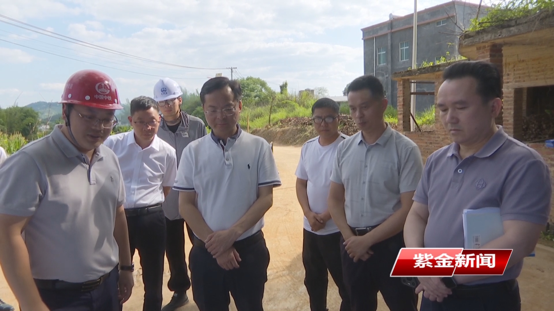 邓红卫督导检查“百千万工程”暨农村生活污水治理工作