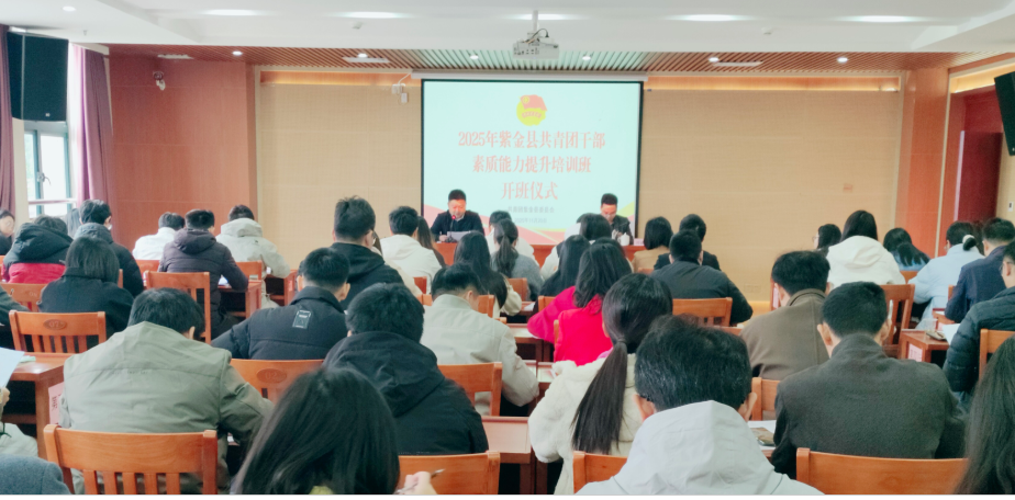 2025年紫金县共青团干部素质能力提升培训班成功举办