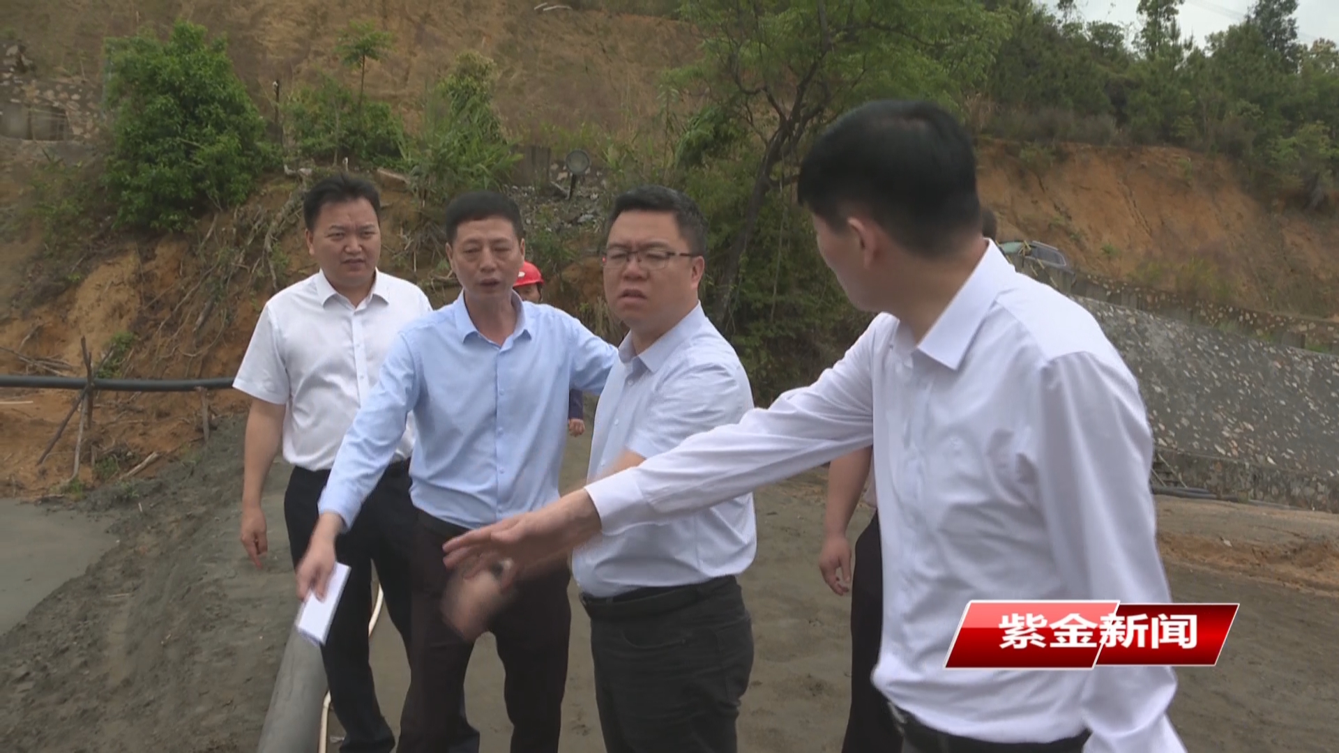 林仕玮督导检查防汛备汛和矿山安全生产工作