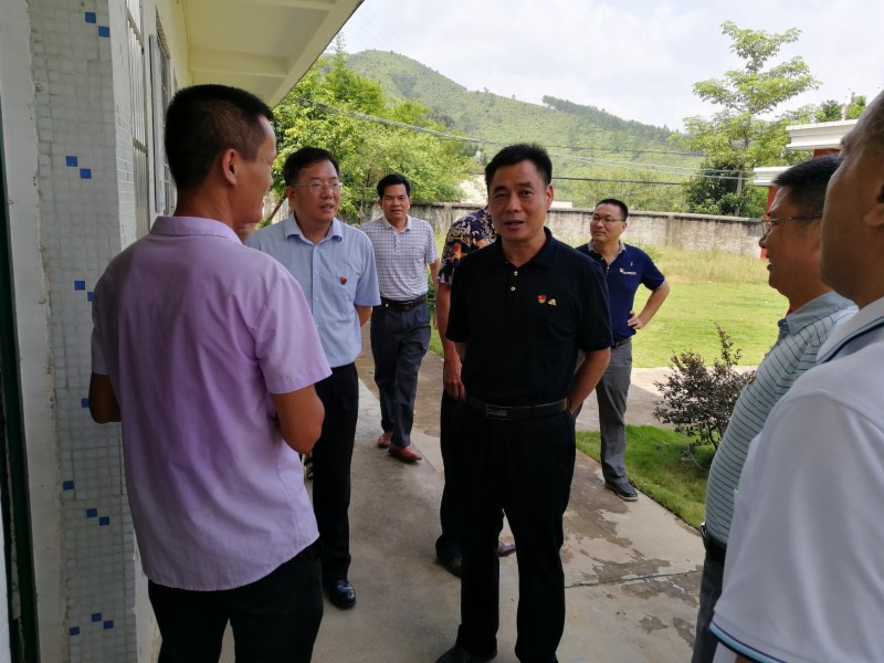 县委书记刘振林率队到蓝塘镇调研工作_紫金县人民政府